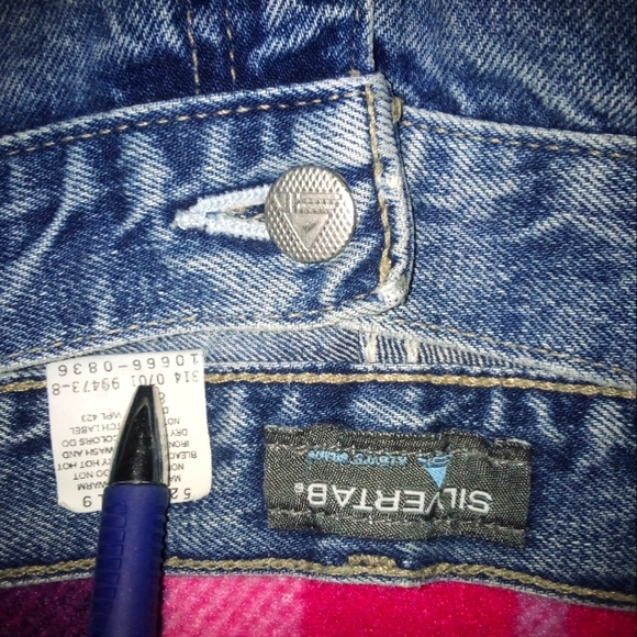 Vintage Levi's Silver Tab Jeans•Womens Size 11 Long - Picture 9 of 9